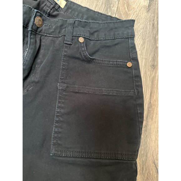 Blue Mountain Womens Black Utility Jeans Size 10 - Picture 2 of 9